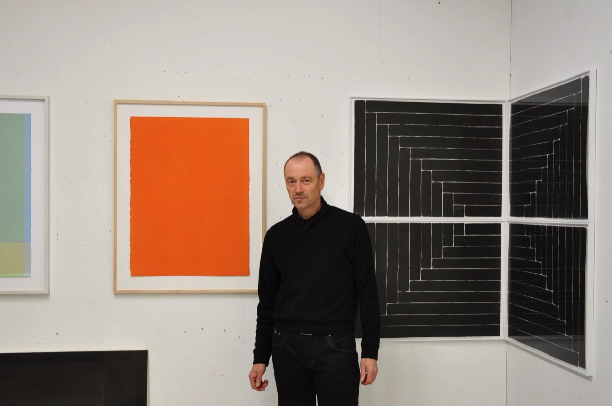 Conrad Meier in seinem Zürcher Atelier